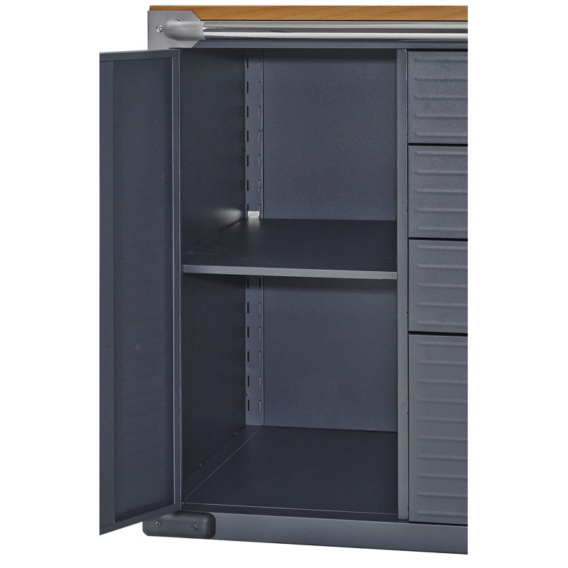 Armoire de rangement roulante