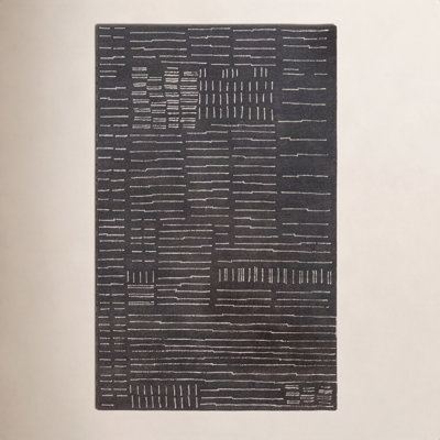 Ouzo Hand-Tufted Abstract Wool Rug