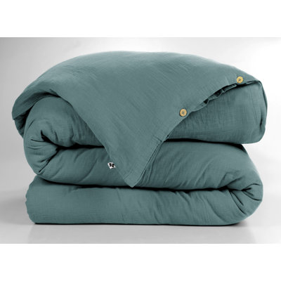 Knopp Cotton Solid Colour Duvet Cover