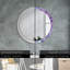 Huldar Glass Flat Wall Mirror
