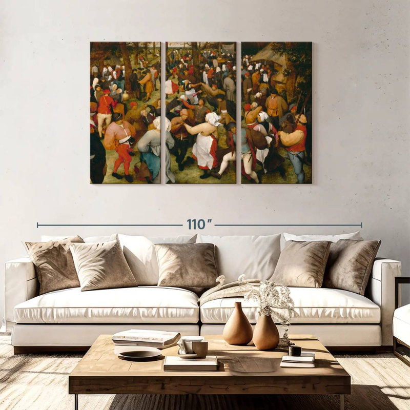 Leisha The Wedding Dance, 48" H x 74" W