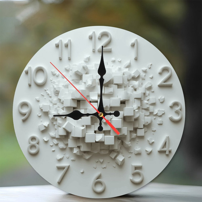Horloge créative et moderne