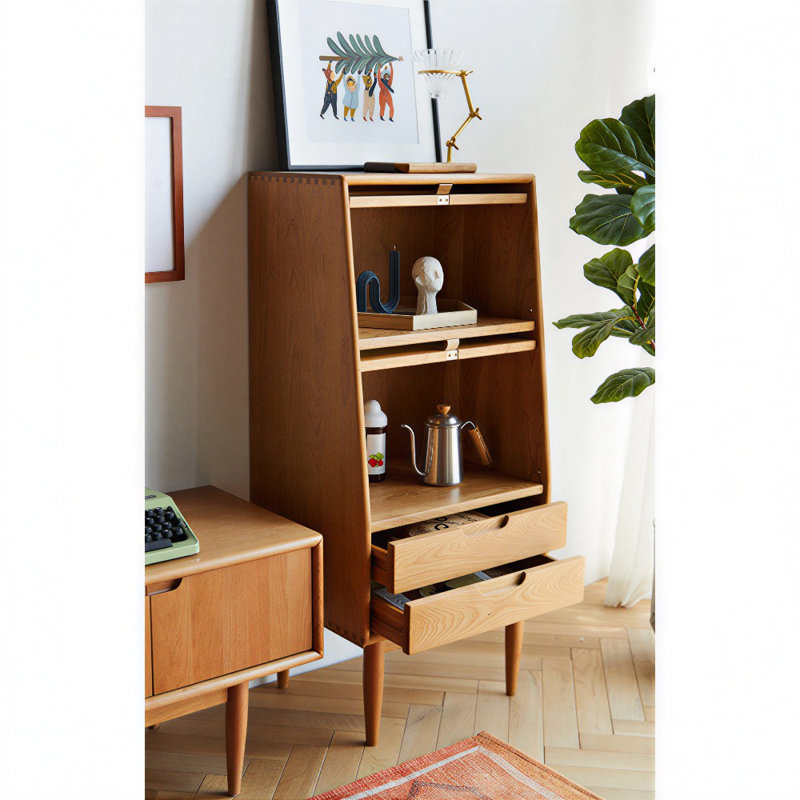 Petit buffet d'appoint de style japonais