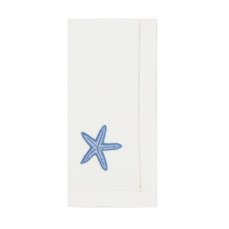 Serviette carrée 100% coton The Broderie