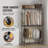 Michalea 45.7'' Metal Rolling Clothing Rack