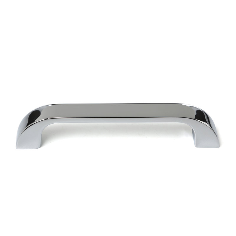 Contemporary 3 3/4" Center to Center Arch Pull, Polished Chrome, 3 3/4"