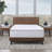 3" Dual-Layer Memory Foam Mattress Topper with High-Density Foam and Washable Cover -1100125261
