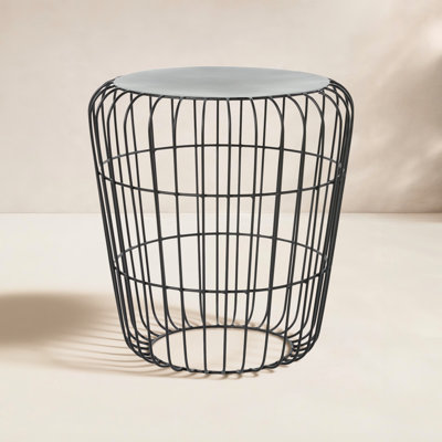 Osby 17'' Metal Outdoor Side Table