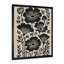 Bleuet Meadows dans des tons de noir et de beige - Art mural sur toile fleurs de bleuet-1541002820-1419658215-1541002834