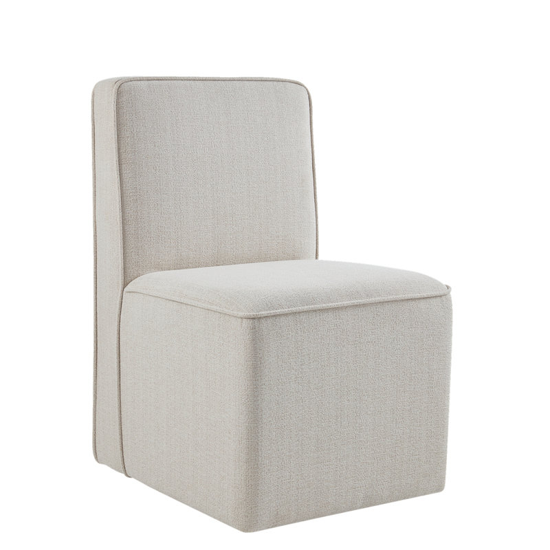 Chaise de salle à manger avec roulettes
