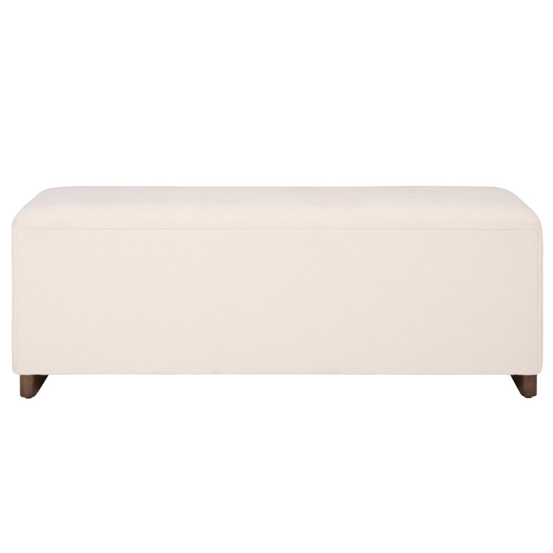 Banc de rangement Kowal, Crème