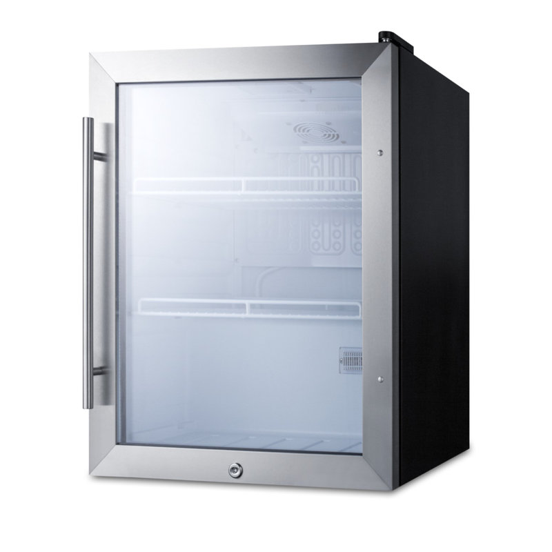Réfrigérateur autoportant compact pour 72 canettes