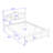 Brochan Wood Platform Bed with Headboard-1736922170-1736922167