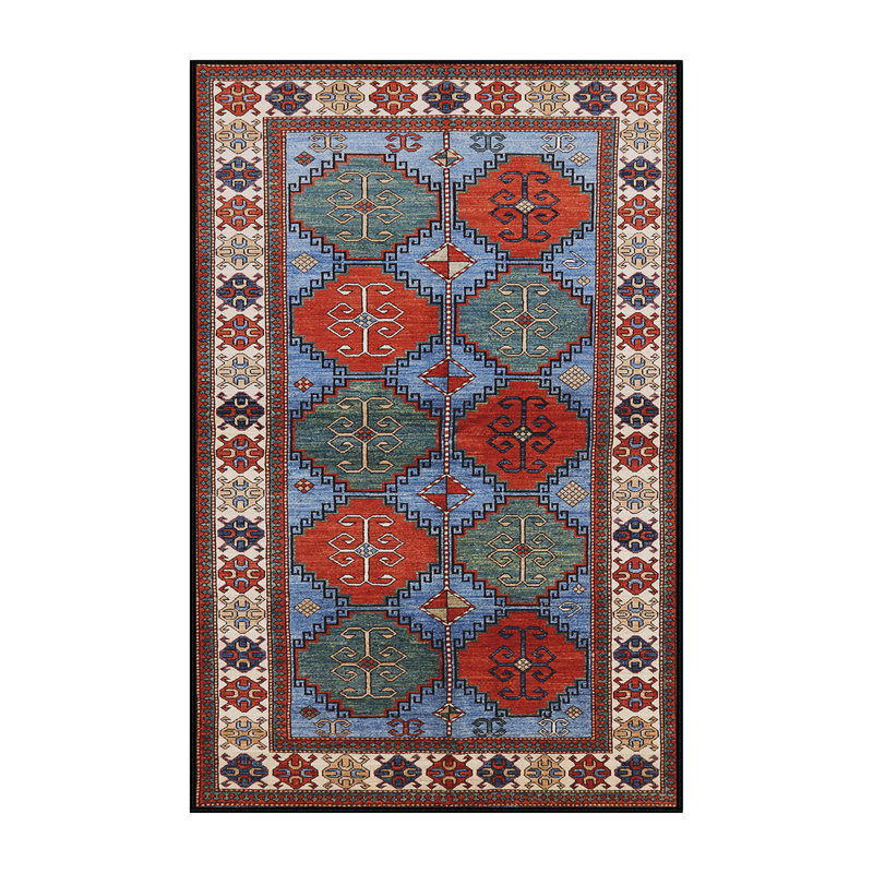 Oriental Indoor Rug, Rectangle 6' x 9'