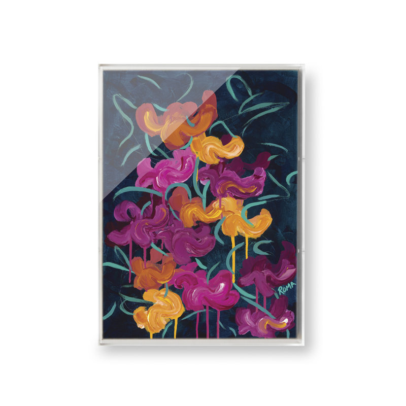 «Love Lives Here» par Roma Osowo, Boîte-cadre, 18" H x 24" W