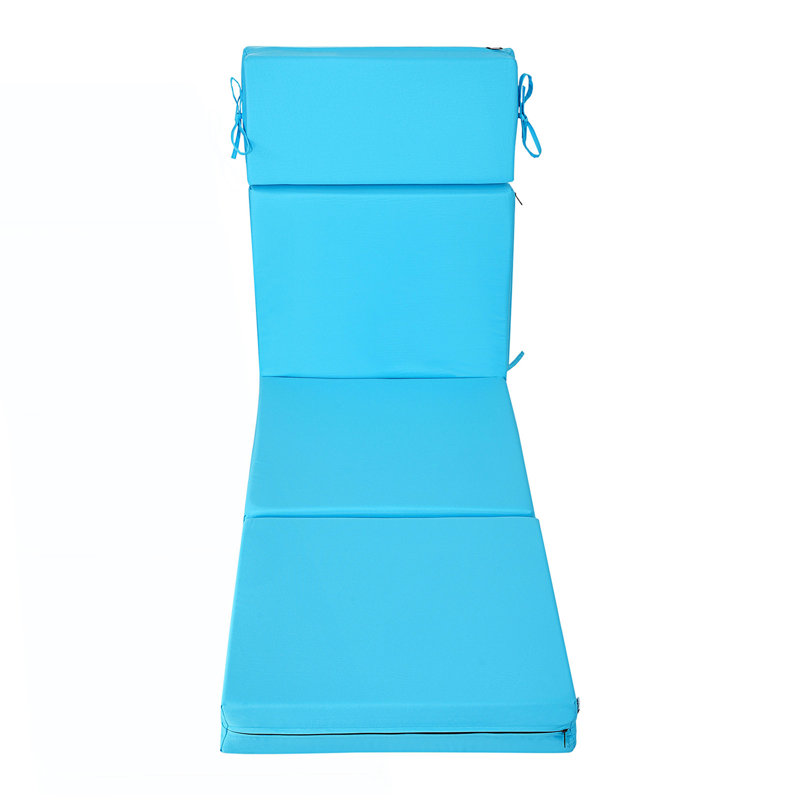 Set Of 2 Outdoor Chaise Lounge Chair Cushions