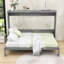 Armoire murale Murphy avec lattes et pieds-126016953-126016954
