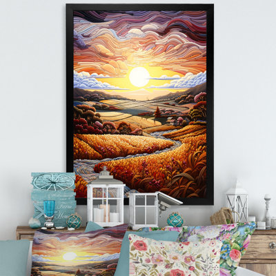 " Countryside Sunrise In Provence III "