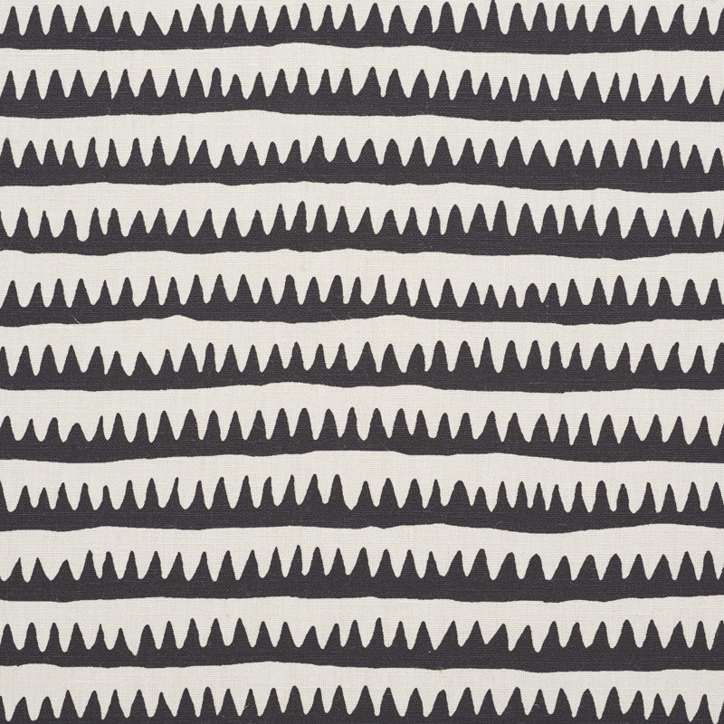 Tissu corfou, Noir