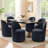 Upholstered Fully Assembled Swivel Dining Chairs (Set Of 2)-1315604181