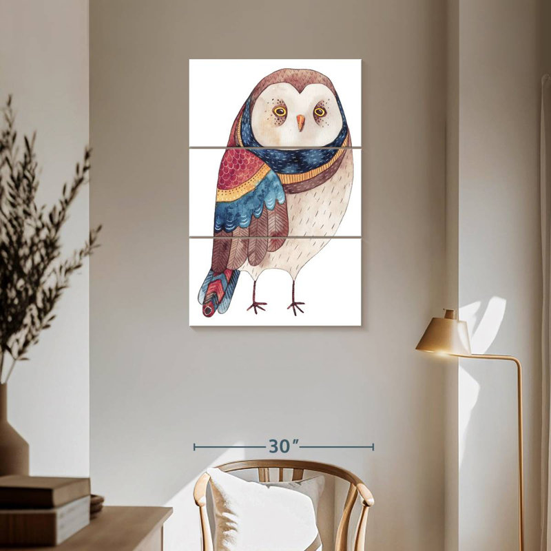 Brampt Odd Owl, 57" H x 36" W