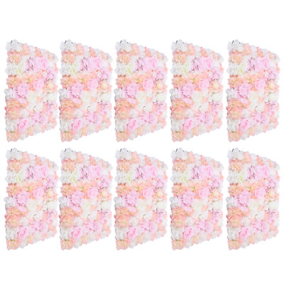 Flower Wall Panels Rose Wall Backdrop