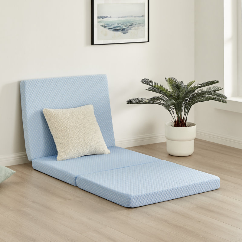 Surmatelas pour lit pliant 3 pouces Runfine, 38 po x 75 po