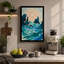Serenity Coastal - Wrapped Canvas-2068387162-2068387159