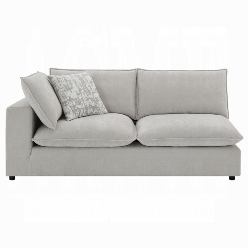 Causeuse modulaire Marisa avec 2 coussins Marisa