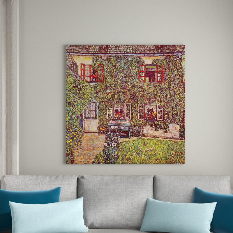 Gustav Klimt - Wrapped Canvas Painting, 70cm H x 70cm W x 1.8cm D
