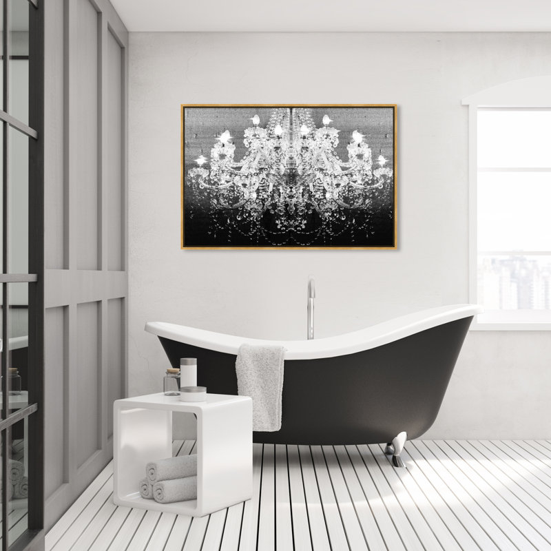 Dolce Vita I - Impression sur toile, Cadre doré, H 45 po x l 30 po