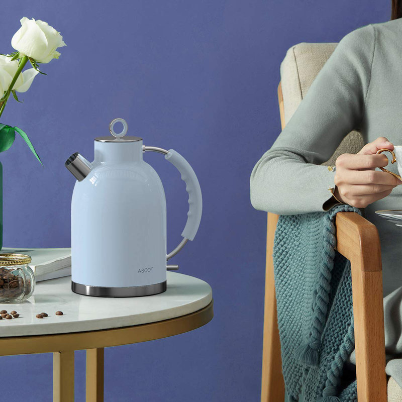 Bouilloire électrique 1,5 L 1500 W, Bleu clair