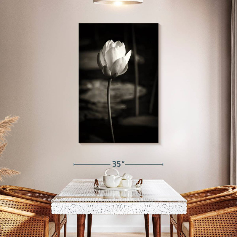 Harnek Lotus Flower IV, 48" H x 32" W