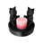 Black Cat Candle Holder