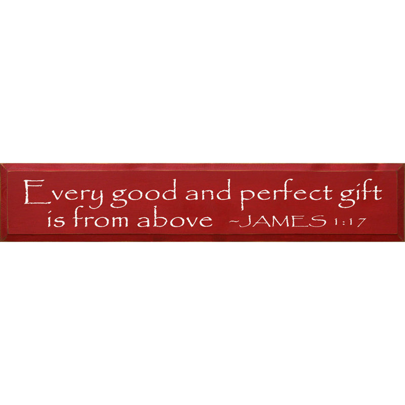 Every Good is from Above