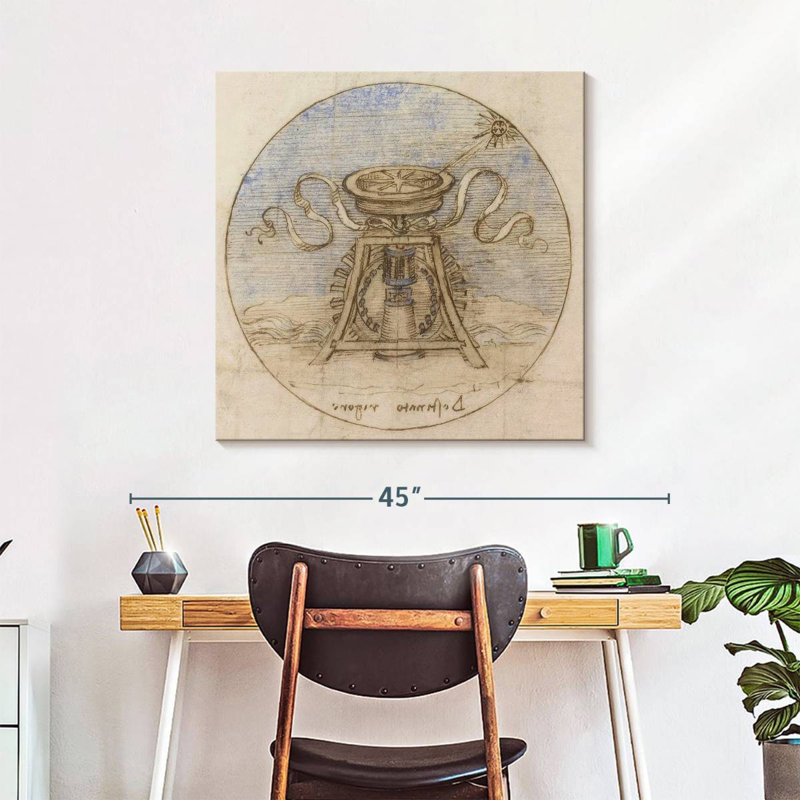Boussole gyroscopique, H 30 po x l 30 po