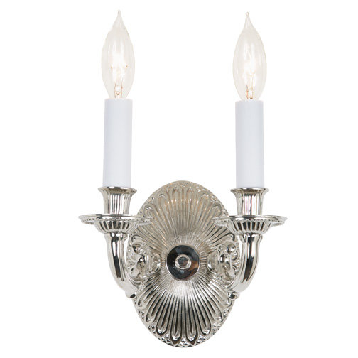 Soukup Candle Wall Light, Pewter