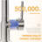 XWSI Pull Down Kitchen Faucet with Soap Dispenser