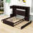 Wooden Platform Bed With 2 Drawers and Trundle and Cabinet-645334671-645334670-608654780