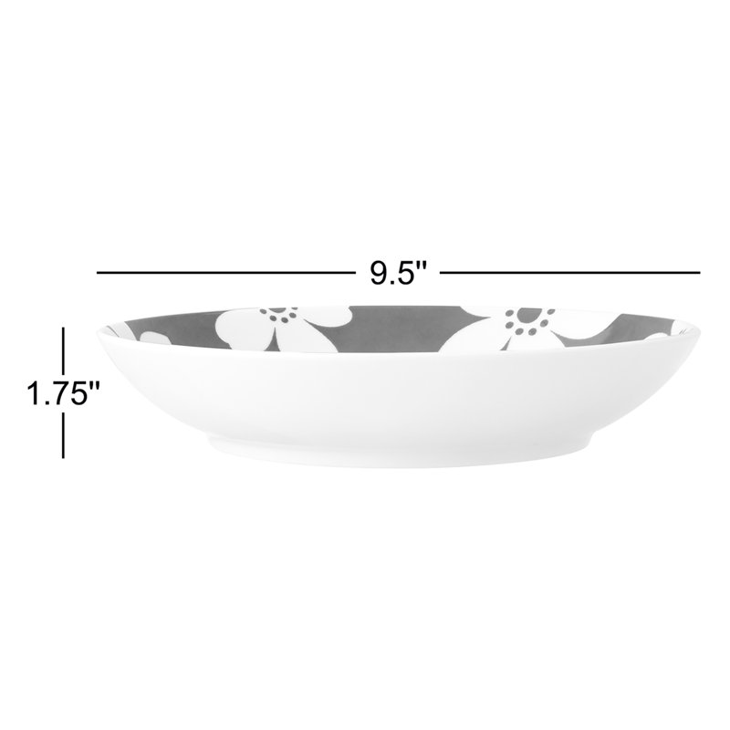 Ensemble de 4 bols à pâtes Noritake Bluefjord, 9 1/2 po, 35 oz