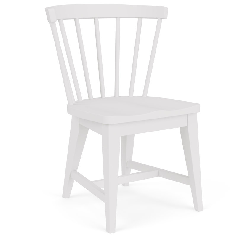 Lana Round Dining Table Set With Wooden Side Chairs