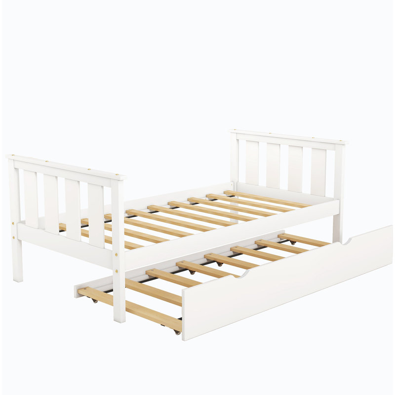 Lit plateforme 31,23 po, Blanc