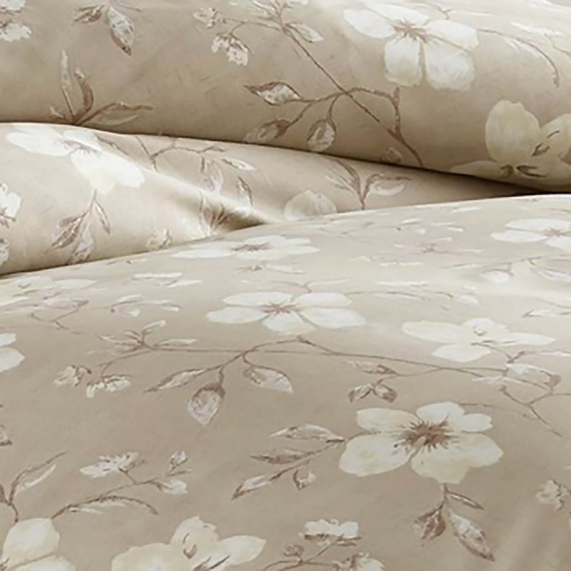 Mystic Standard 300 Thread-Count 100% Cotton Duvet Cover Set by Southshore Fine Linens, Taupe-Gray