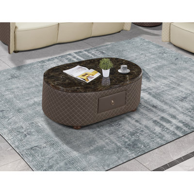 Makassar Marble Coffee Table