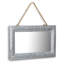 Muro Metal Flat Wall Mirror