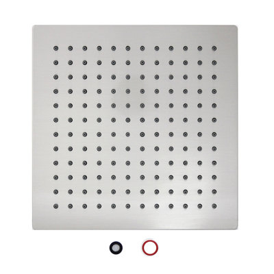 Pomme de douche carrée 1,7 GPM