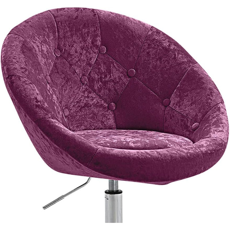 Ailisha Adjustable Height Bar Stool, Pink