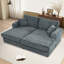 Méridienne surdimensionnée 86 po Corduroy-298576360