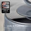 Tower Solitaire Canisters, Mirror Finished Steel Lid with Round Loop, Airtight-92282937