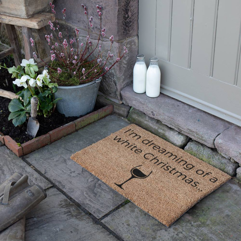 Ronan Non-Slip Christmas Outdoor Doormat